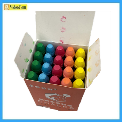 (V仔清貨) HH 家居用品 - 20支裝紙衣水溶性無塵粉筆 (五色)
